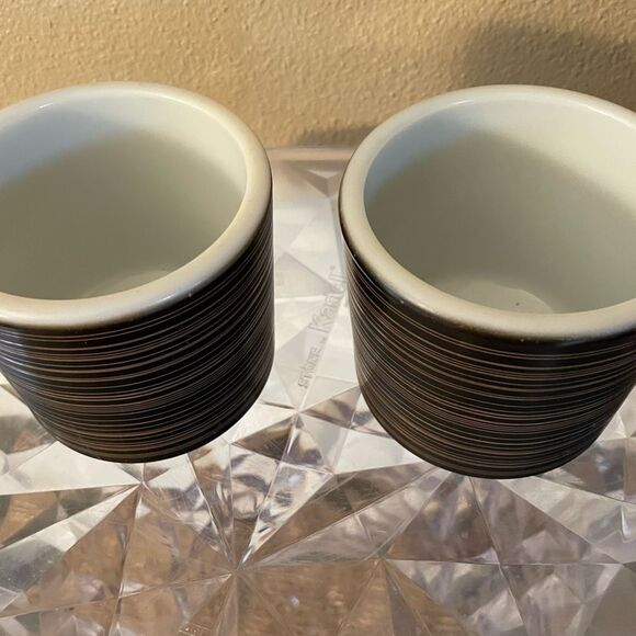 Pyrex Terra Pattern 2 Cups - Picture 3 of 11